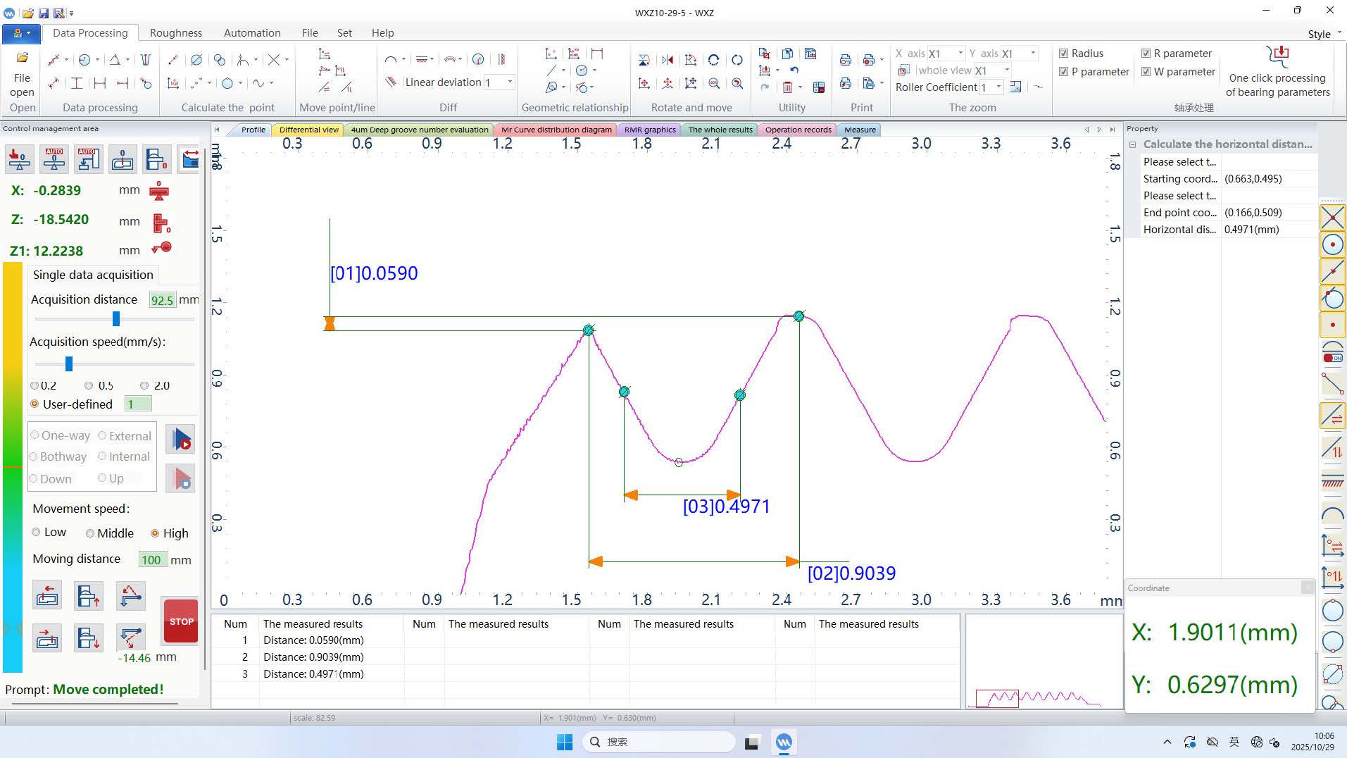 MRC-100 Roughness and Contour Measuring Instrument （5)