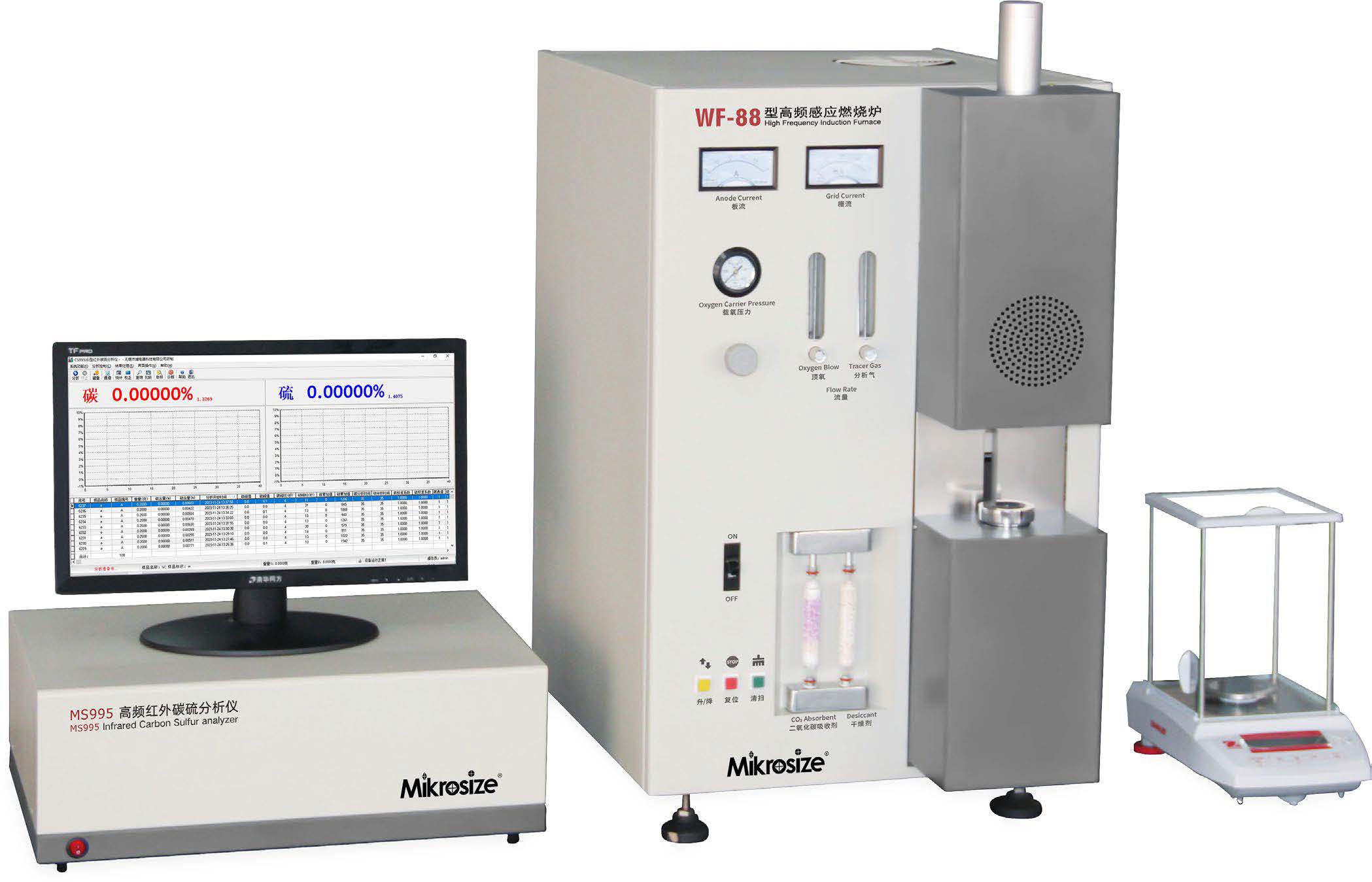 MS995 High – frequency Infrared Carbon and Sulfur Analyzer