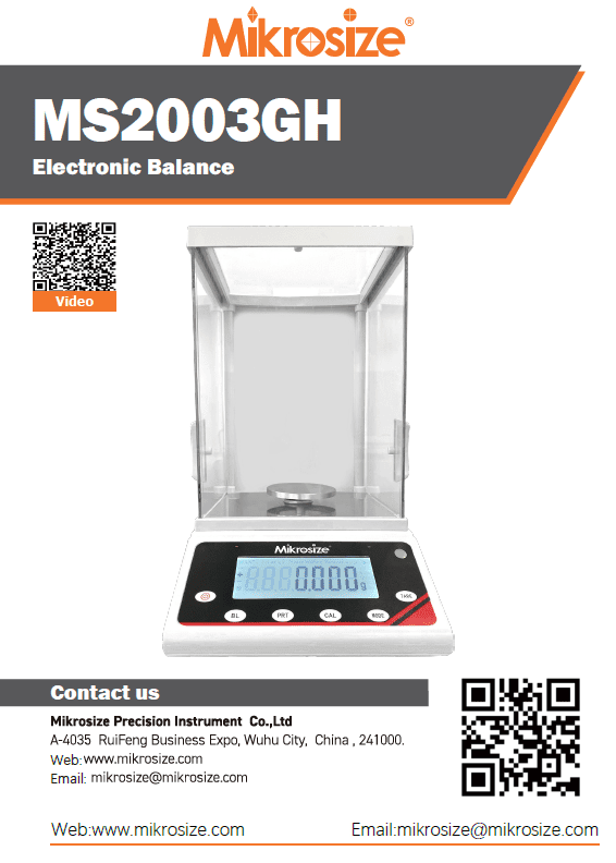 MS2003GH Electronic Balance