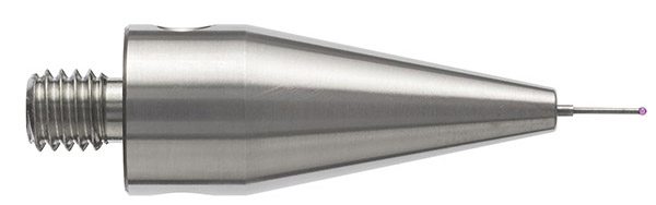 M5 O1 mm红宝石测球，碳化钨测杆，长度30 mm，有效工作长度5 mm