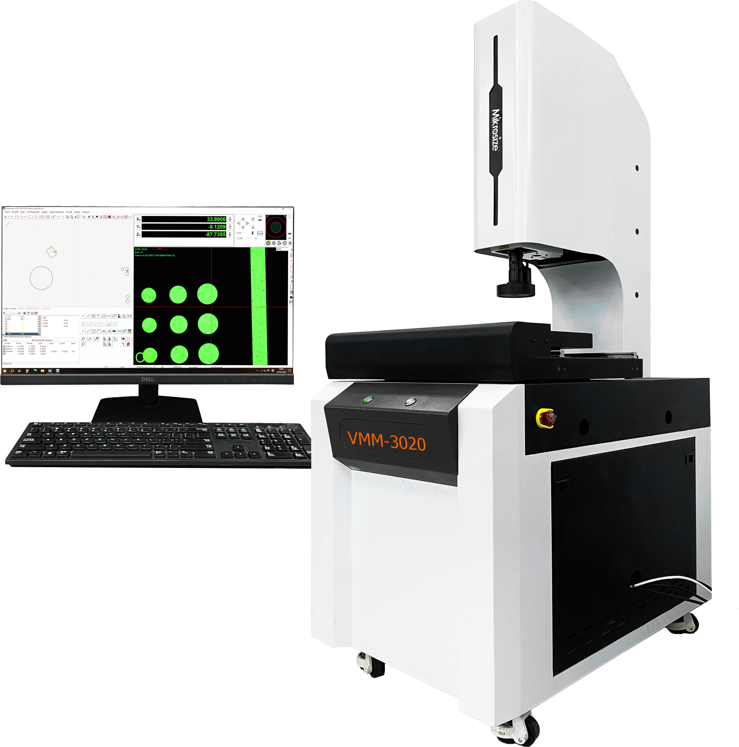 VMM-3020 CNC Video Measuring System (High Precision: 2.5um)