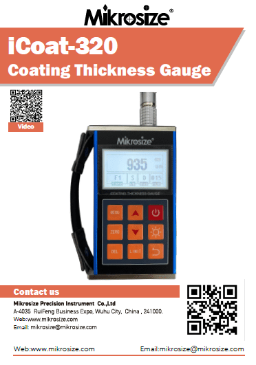 iCoat-320 Coating Thickness Gauge