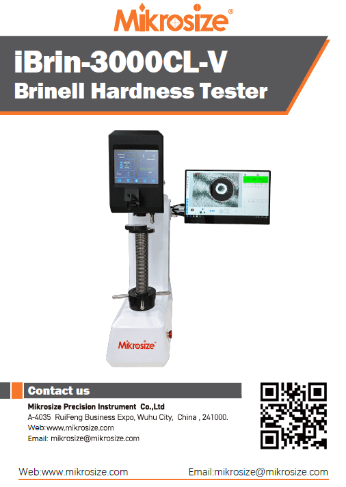 iBrin-3000CL-V Brinell Hardness Tester