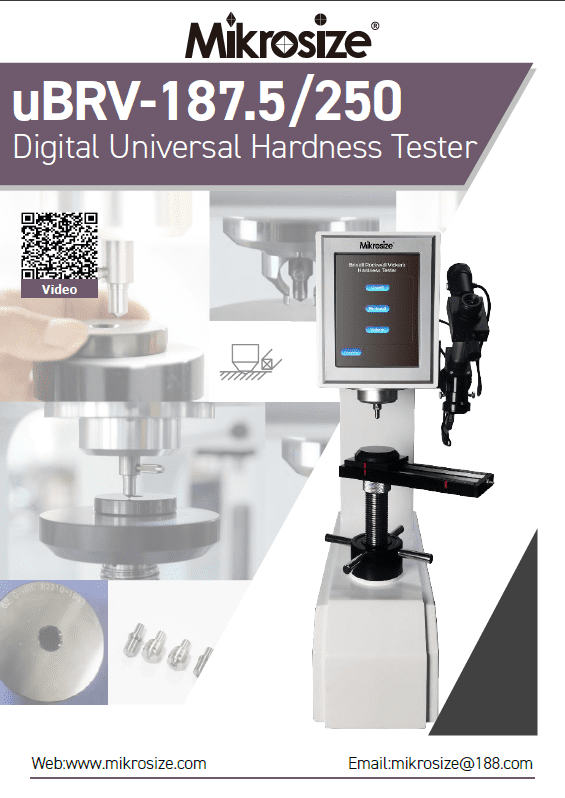 uBRV-187.5/250 Digital Universal Hardness Tester