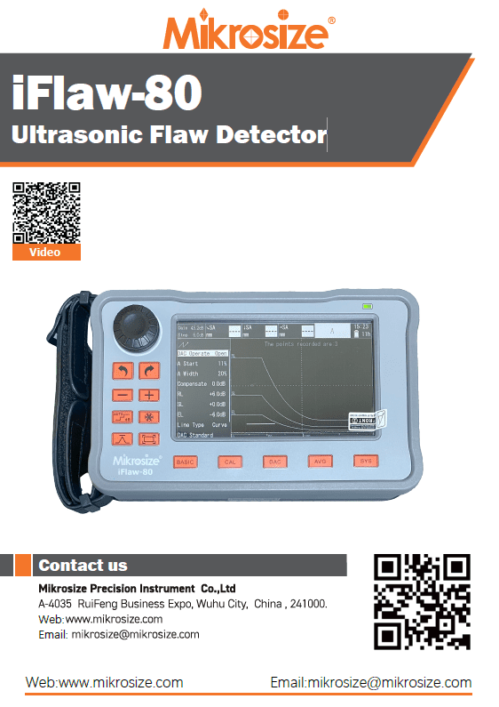 iFlaw-80 Ultrasonic Flaw Detector