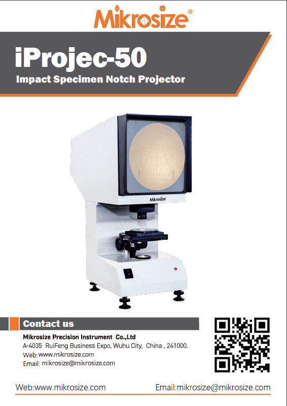iProjec-50 Impact Specimen Notch Projector