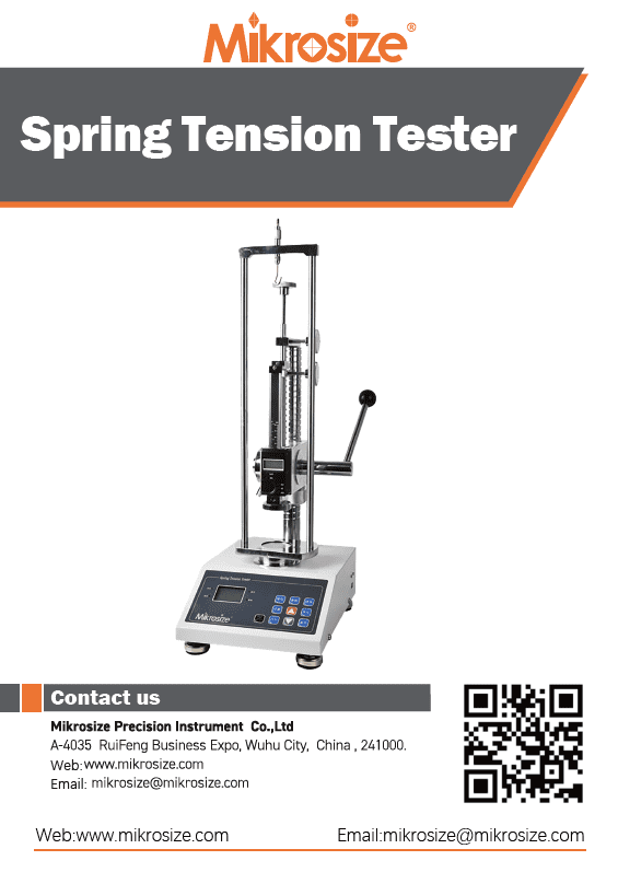 Spring Tension Tester