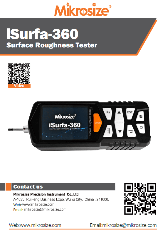 iSurfa-360 Surface Roughness Gauge