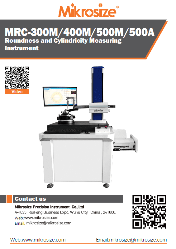 MRC-300M/400M/500M/500A Roundness and Cylindricity Measuring Instrument