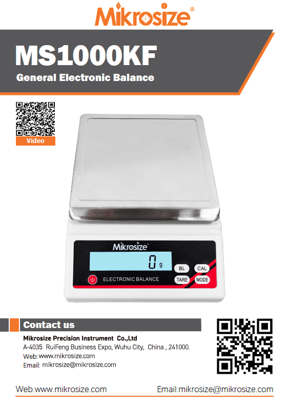 MS1000KF General Electronic Balance