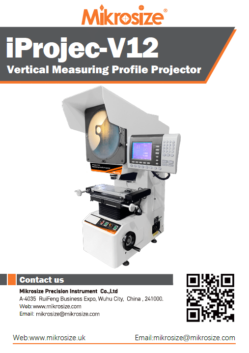 iProjec-V12 Vertical Measuring Profile Projector