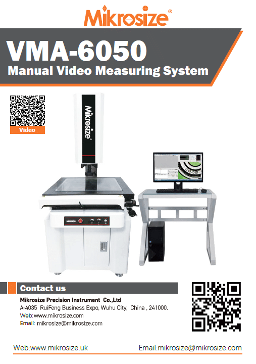 VMA-6050 Manual Video Measuring System