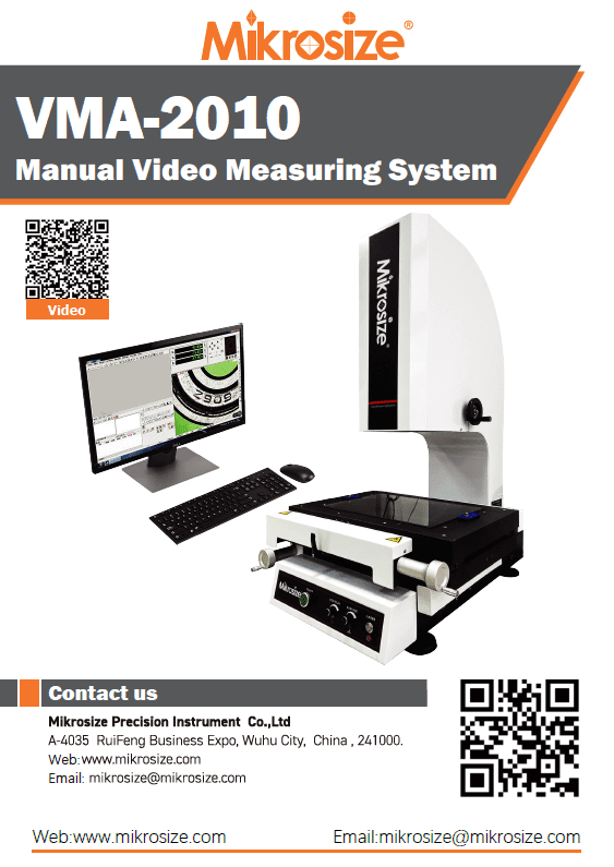 VMA-2010 Manual Video Measuring System