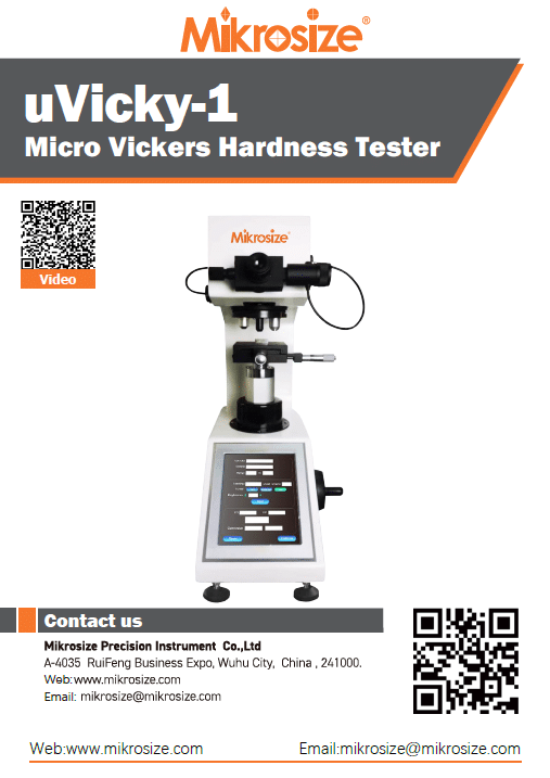 uVicky-1 Micro Vickers Hardness Tester