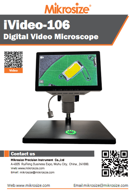 iVideo-106 Digital Video Microscope