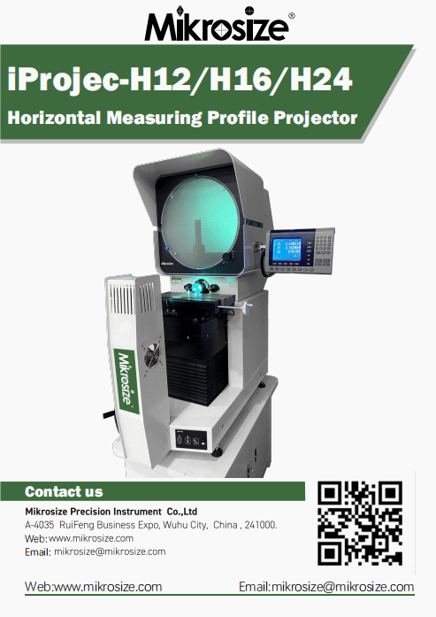 iProjec-H12/H16/H24 Horizontal Measuring Profile Projector