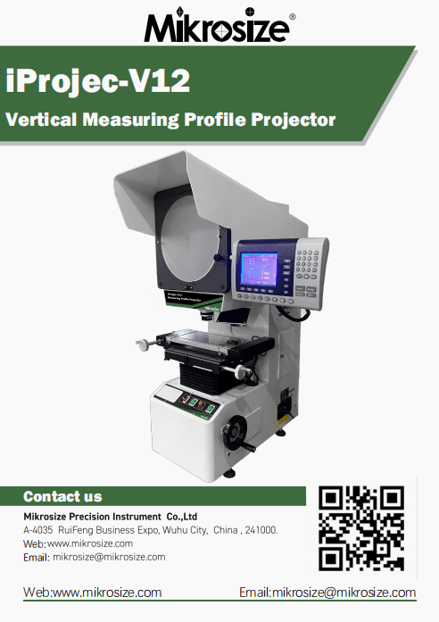 iProjec-V12 Vertical Measuring Profile Projector