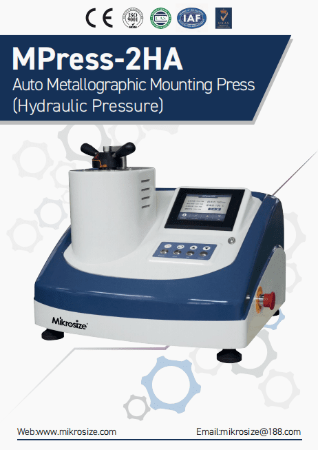 MPress-2HA Auto Metallographic Mounting Press