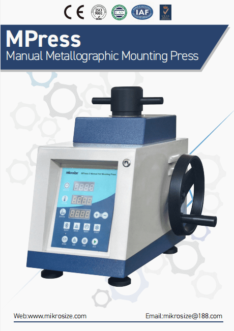 MPress Manual Metallographic Mounting Press