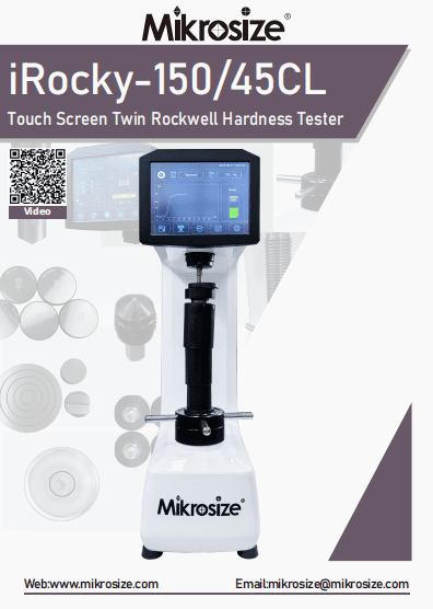 iRocky-150/45CL Touch Screen Superficial Rockwell Hardness Tester