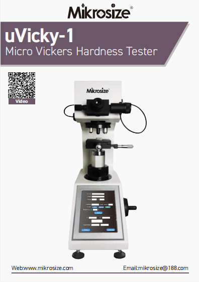 uVicky-1 Micro Vickers Hardness Tester