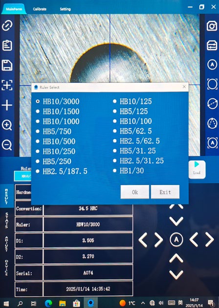 MBrin 3000SA Intelligent Semi Auto Brinell Hardness Tester图（4） 1