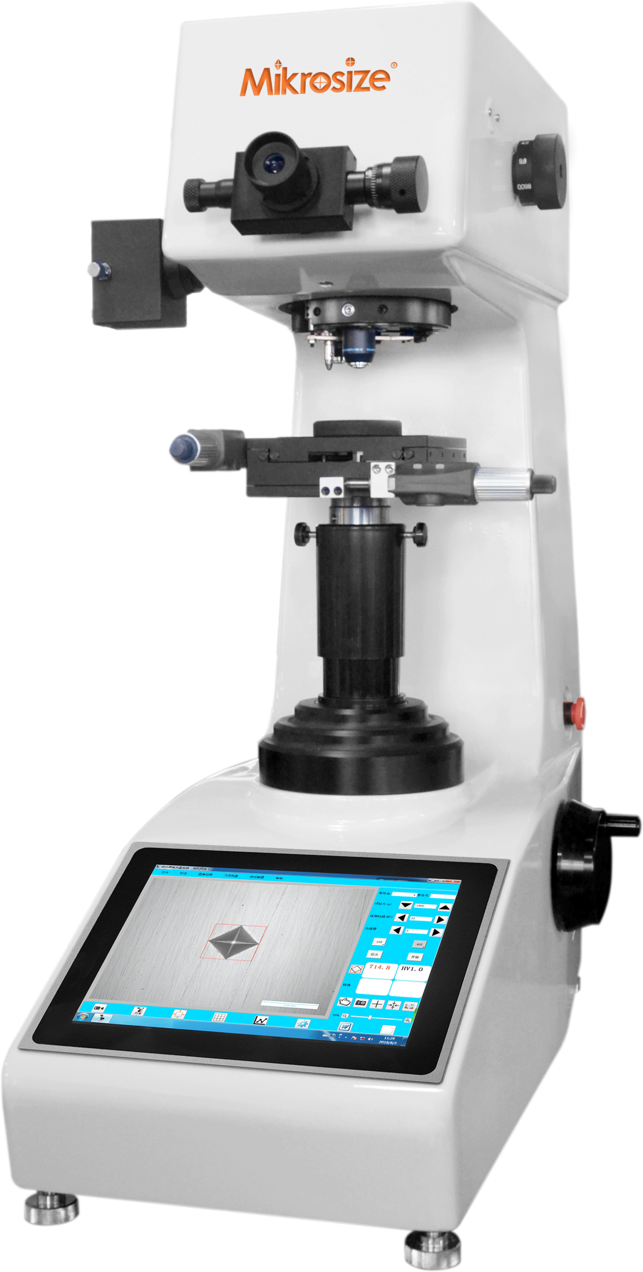 MVision 1 10 30 50 Intelligent Semi Auto Vickers Hardness Tester3 scaled