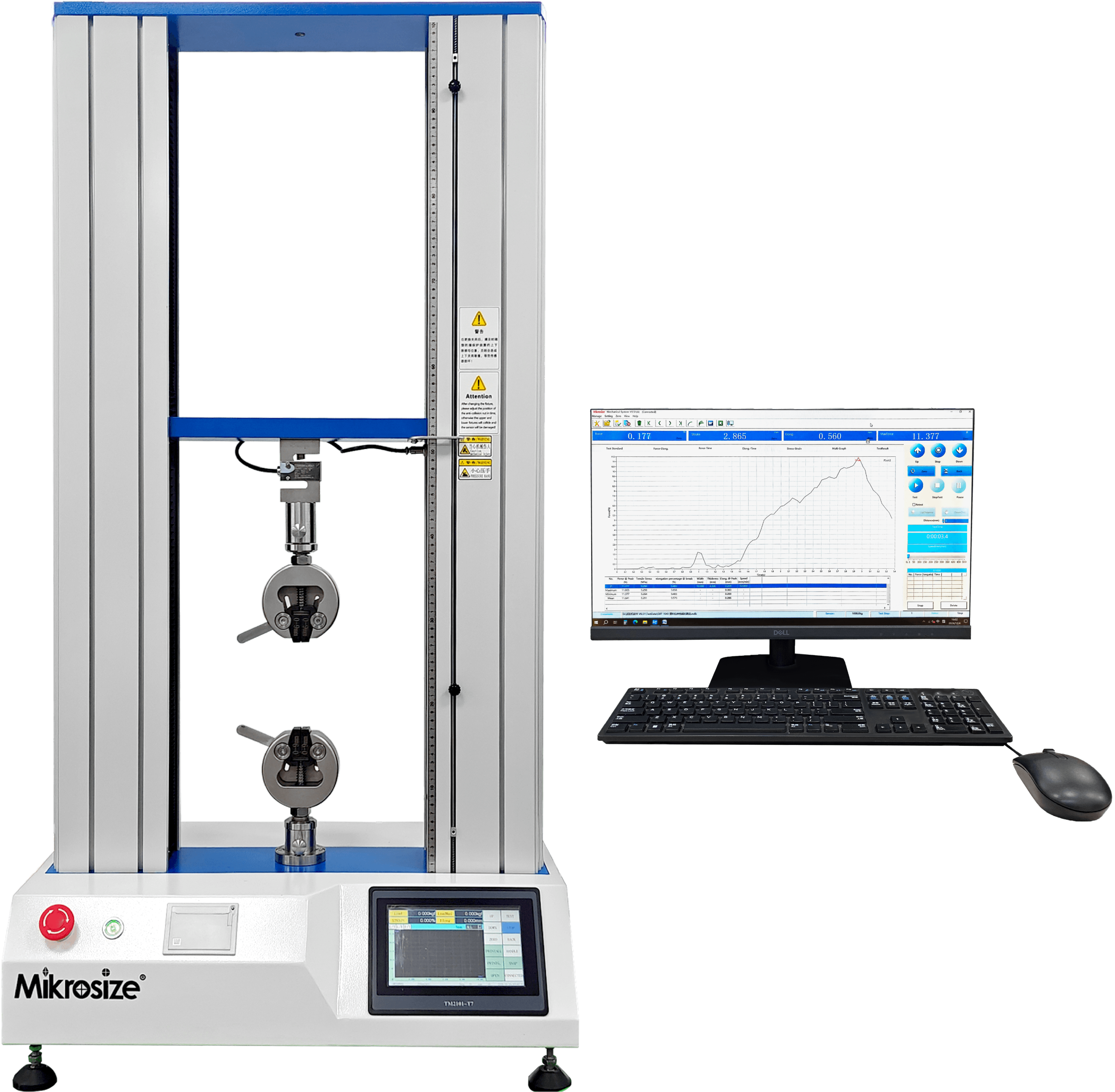 UTM-TDC Dual – Column Universal Material Testing Machine （Bench Type）