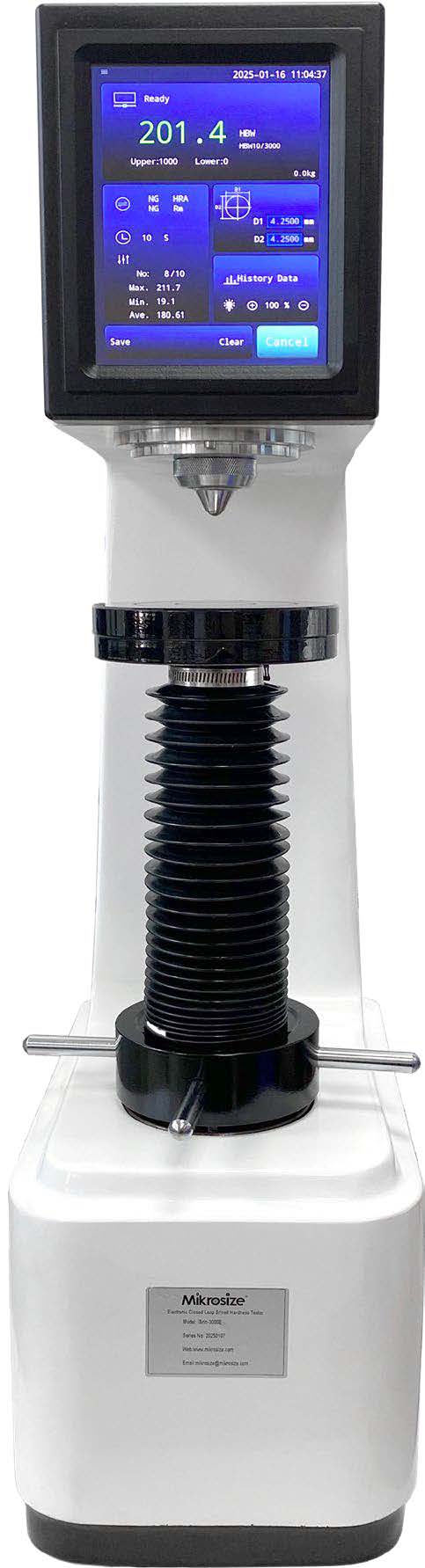 iBrin-3000E Electronic Touch Screen Brinell Hardness Tester