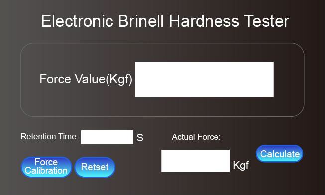 UBrin 3000E Electronic Touch Screen Brinell Hardness Tester 图（4）