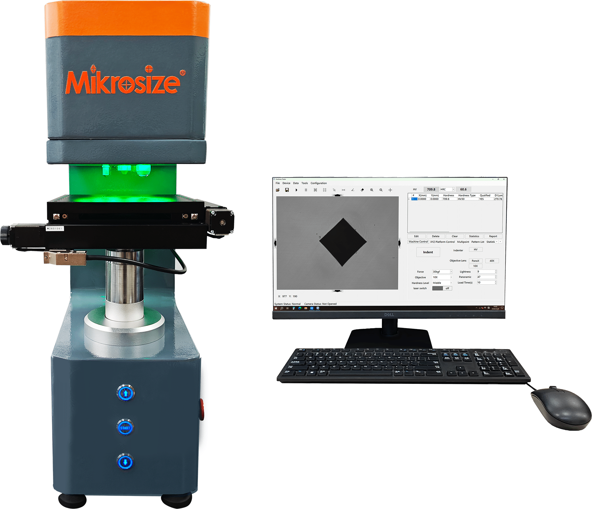 uVicky-AI Intelligent Fully Automatic Vickers Hardness Tester