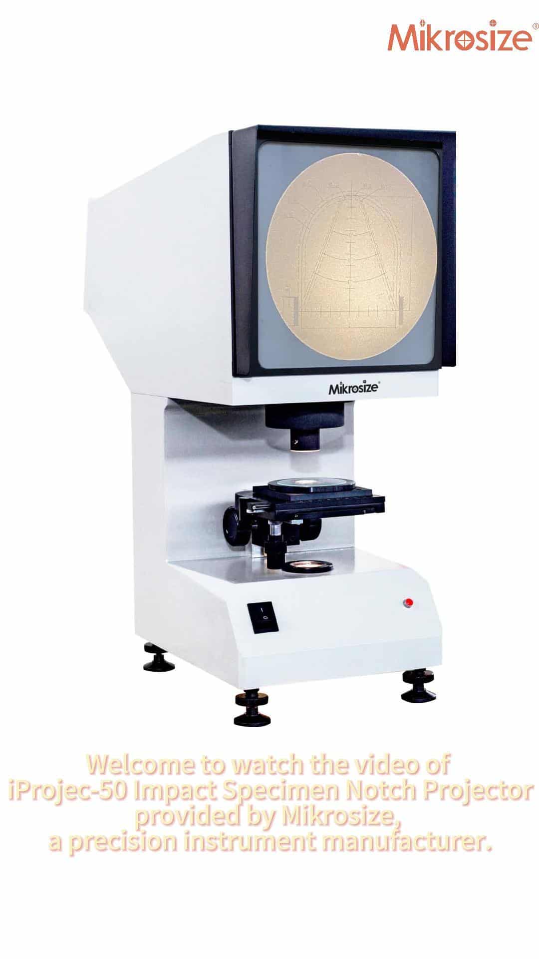 iProjec-50 Impact Specimen Notch Projector