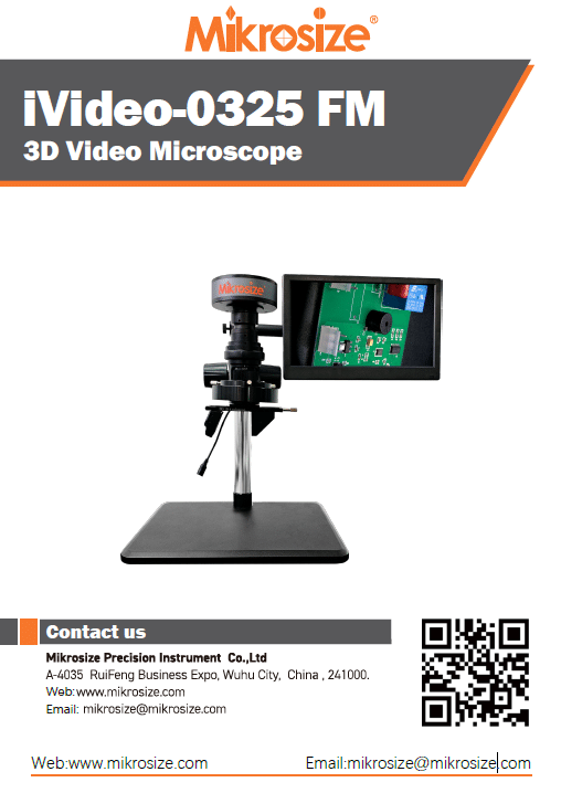 iVideo-0325 FM 3D Video Microscope