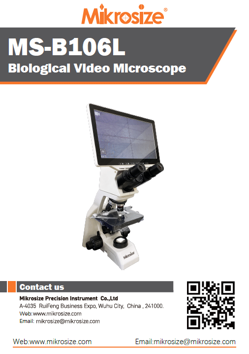 MS-B106L Biological Video Microscope