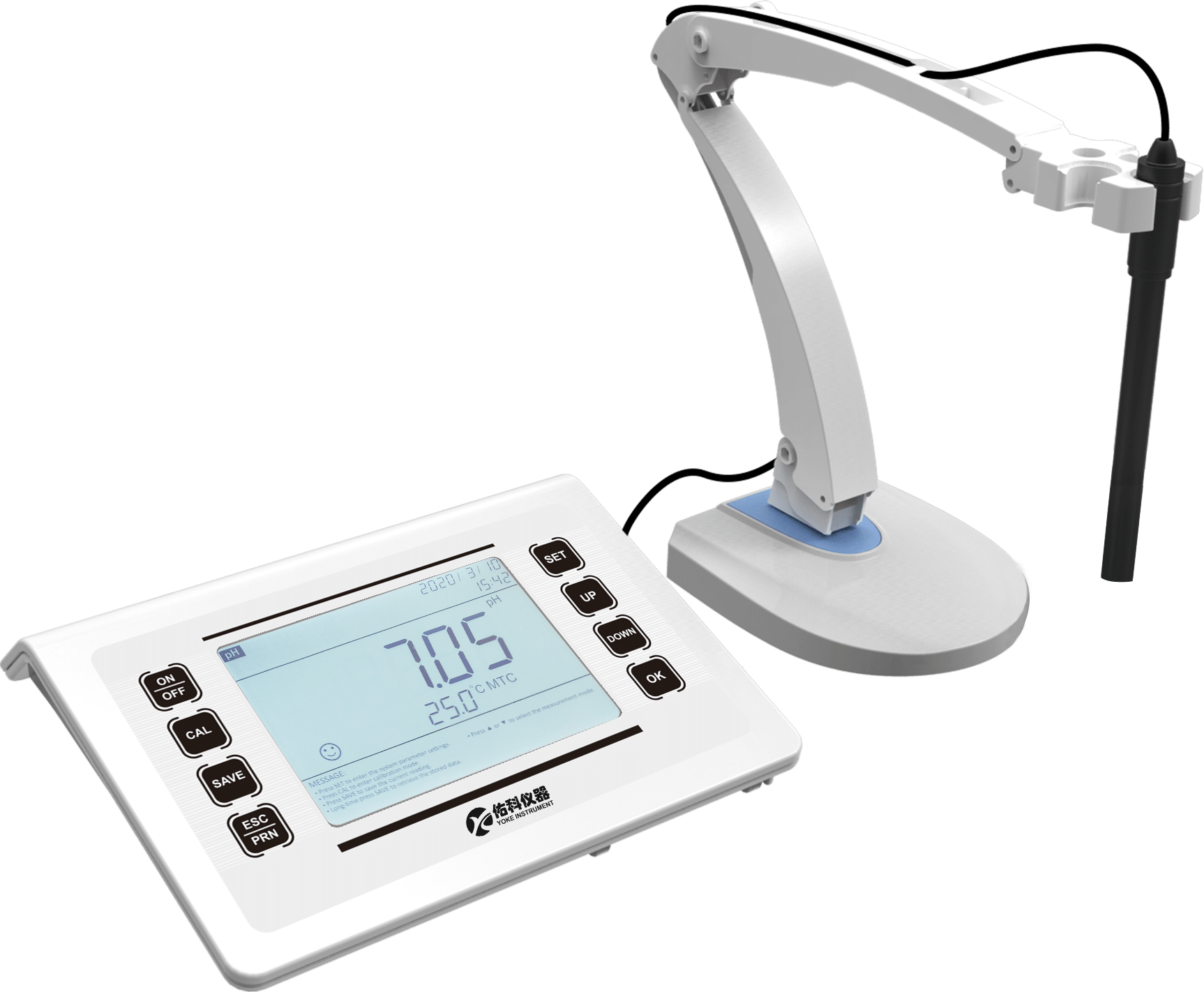 DO-300M Benchtop Dissolved Oxygen Meter with Keypad Operation