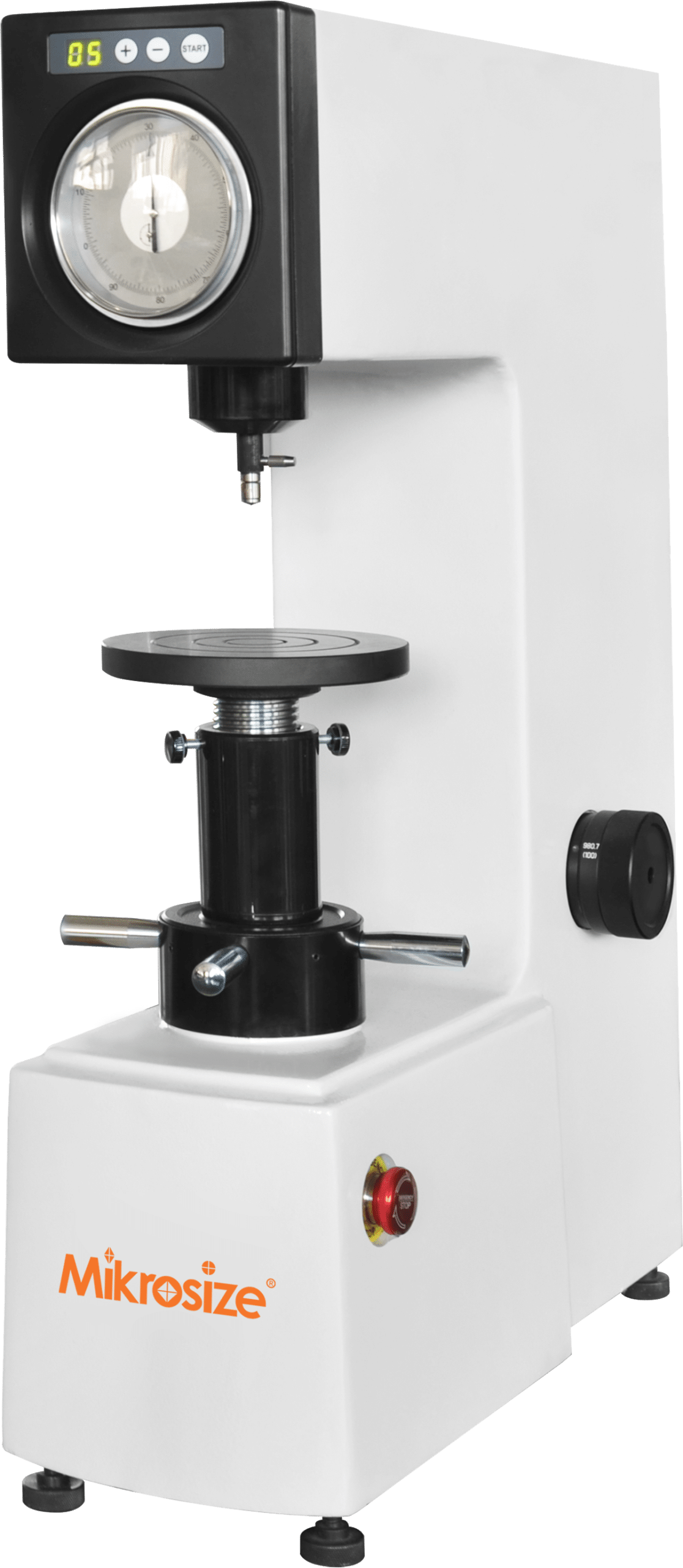MRocky 150EP Electronic Motorized Plastic Rockwell Hardness Tester scaled