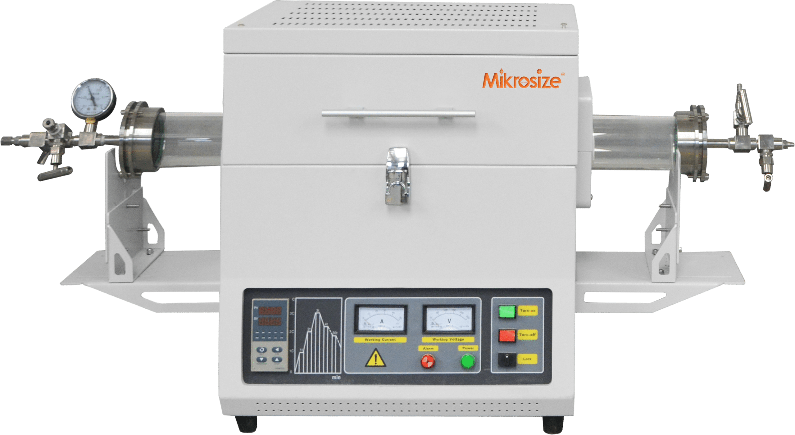 T-1200/1400/1700 High-temperature Tube Type Muffle Furnace