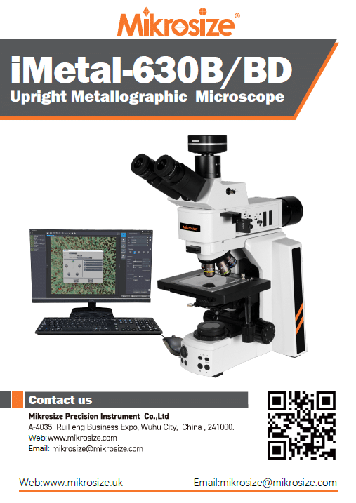 iMetal-630B/BD Upright Metallographic Microscope