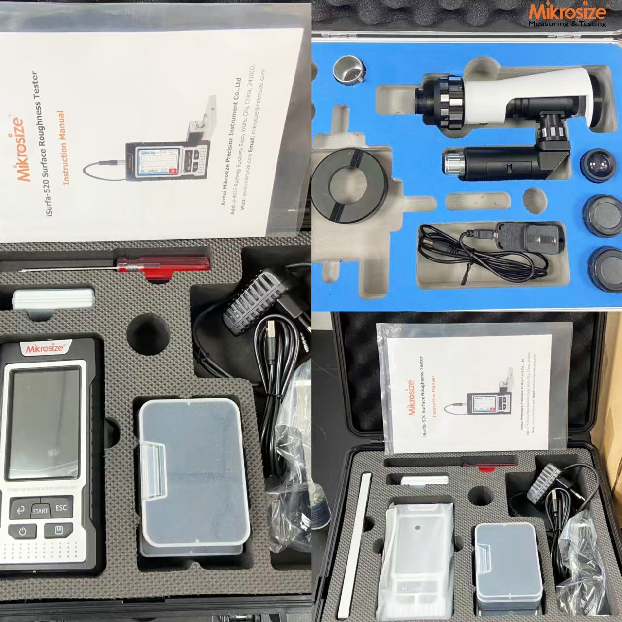 The Italian distributors have purchased high-performance thickness gauges and portable microscopes.